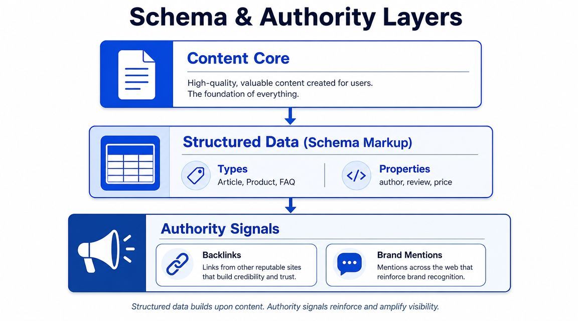 Audit Phase 4 Schema Markup and Authority Signals