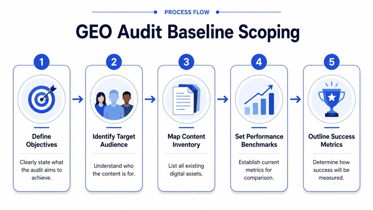 Audit Phase 1 Scoping Your GEO Baseline