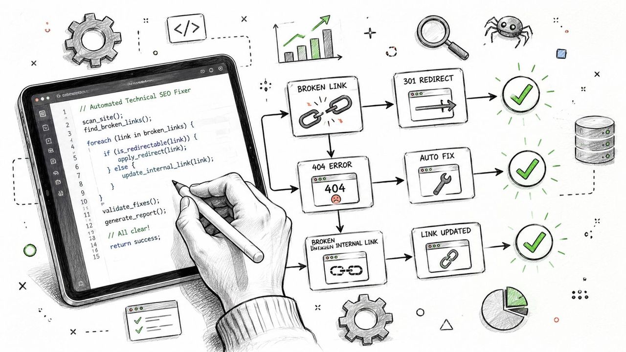 Automating Technical SEO Audits and Fixes